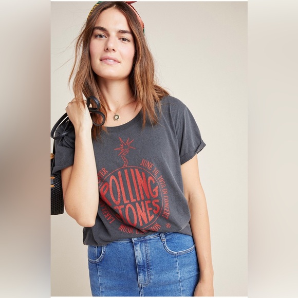 Let Luv Rolling Stones graphic tee, medium. Very good condition. - Picture 1 of 8